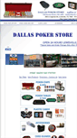 Mobile Screenshot of dallaspokerstore.com